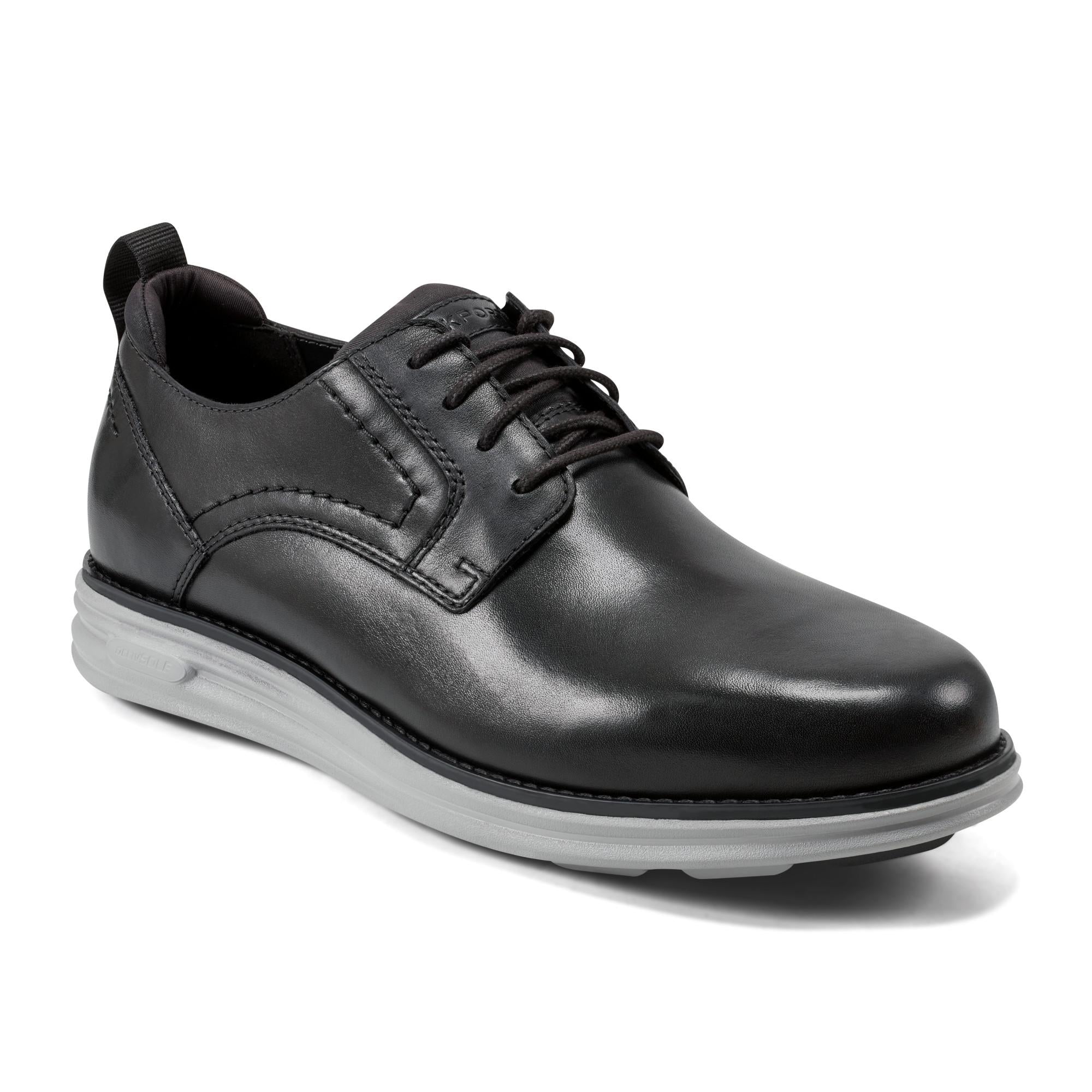 Rockport Men  CANTON LACEUP BLACK/BLACK/BLACK/HANOVER GR