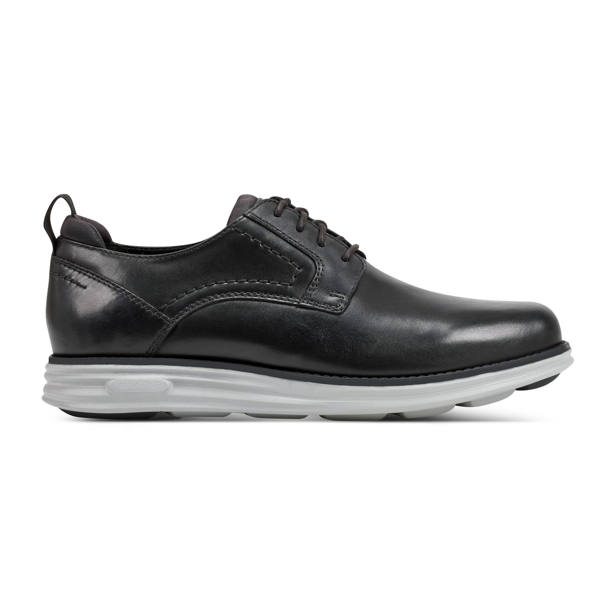 Rockport Men  CANTON LACEUP BLACK/BLACK/BLACK/HANOVER GR