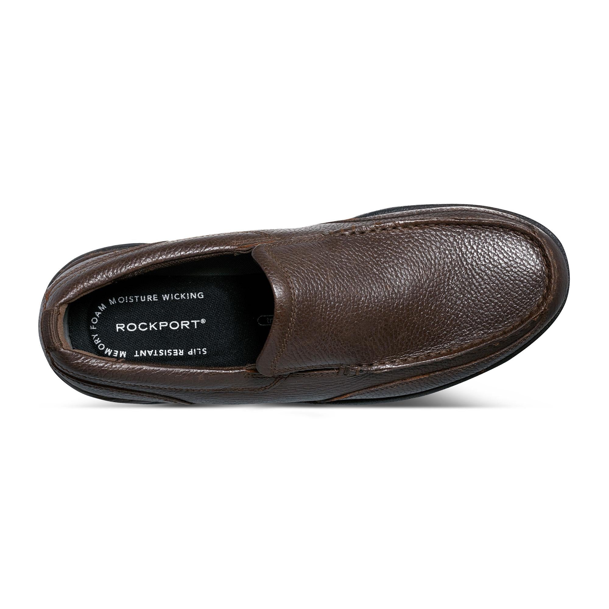 Rockport Men  EUREKA PLUS SLIPON DARK BROWN