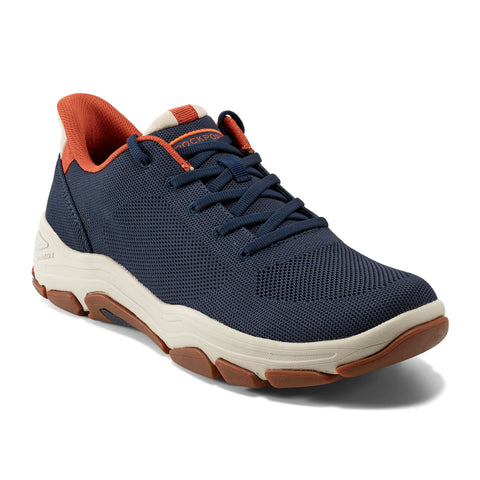 ROCKPORT MEN RAFFERTY ACTIVE LACEUP NEW DRESS BLUE/OYSTER GREY