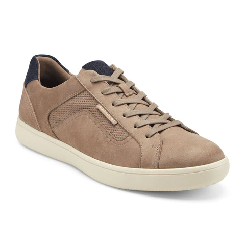 ROCKPORT MEN COLLINS LACEUP TAUPE16/TAUPE16/RODI/SPACELEAT