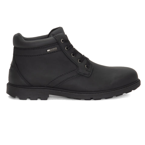 ROCKPORT MEN STORM SURGE PLAIN TOE BOOT BLACK