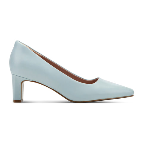 ROCKPORT WOMEN TMMERIDA PUMP KEEPSAKE BLUE/CATIONIC SHEEP0.