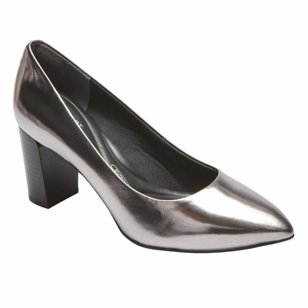 Rockport Women TOTAL MOTION VIOLINA LUXE PUMP PEWTER