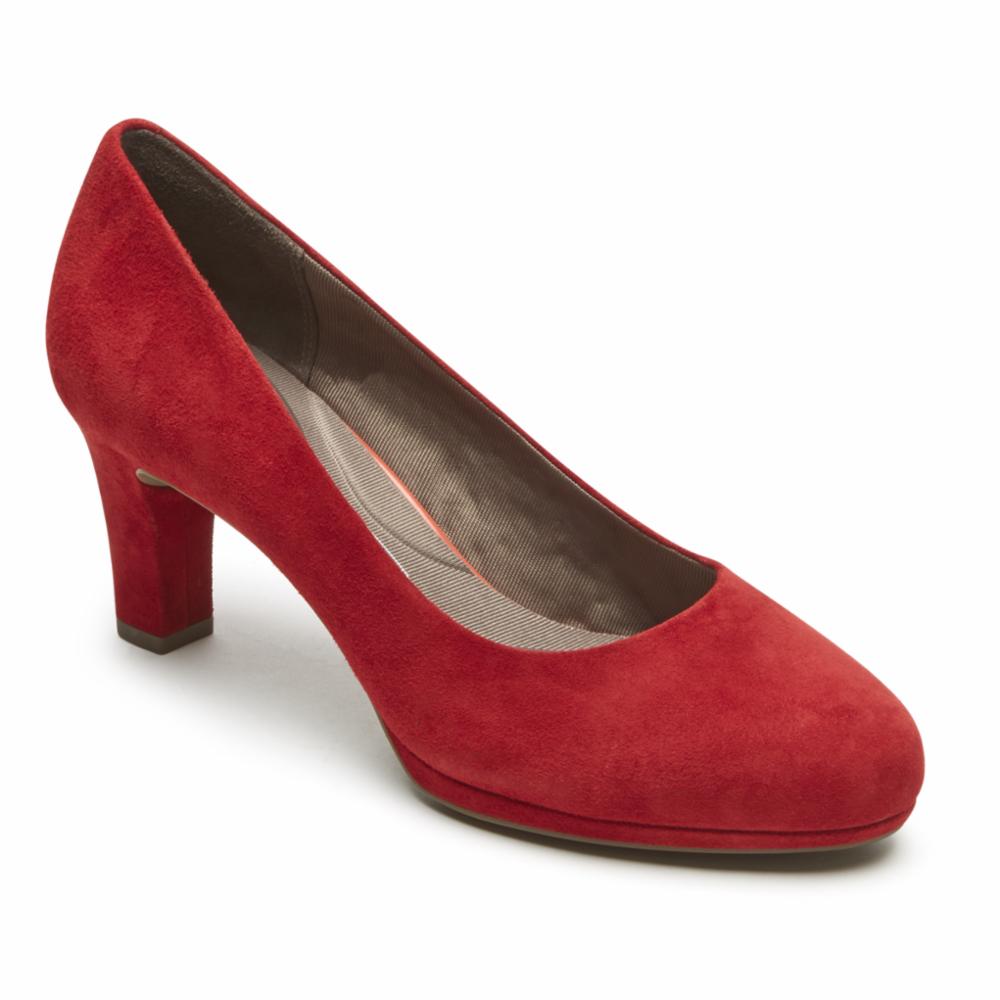 Rockport Women TOTAL MOTION LEAH PUMP CHILI RED