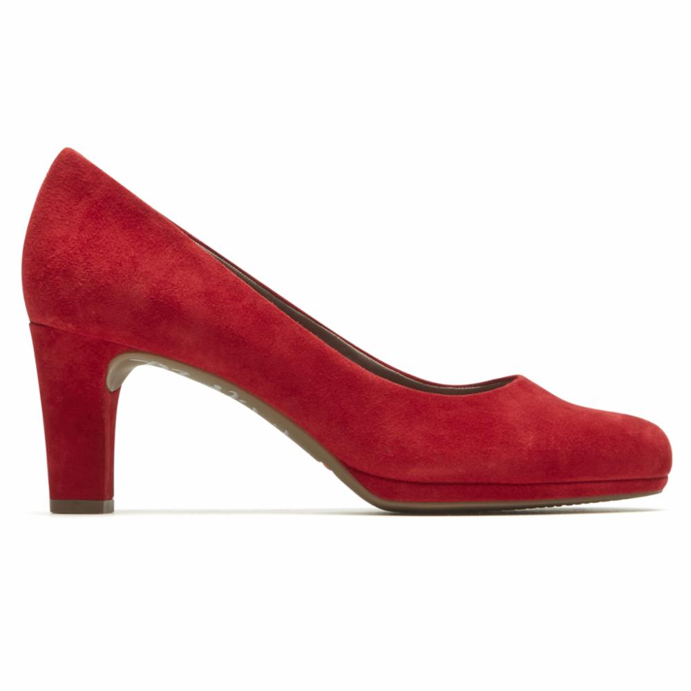 Rockport Women TOTAL MOTION LEAH PUMP CHILI RED