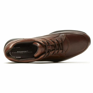 Rockport Men PATH TO CHANGE EDGE HILL II BROWN/LEATHER