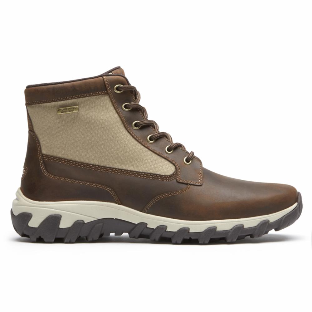 Rockport Men COLD SPRINGS PLUS MID BOOT TAN