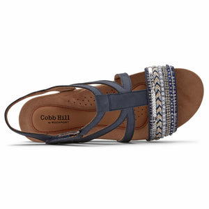 Cobb Hill HOLLYWOOD SLING ADMIRAL BLUE