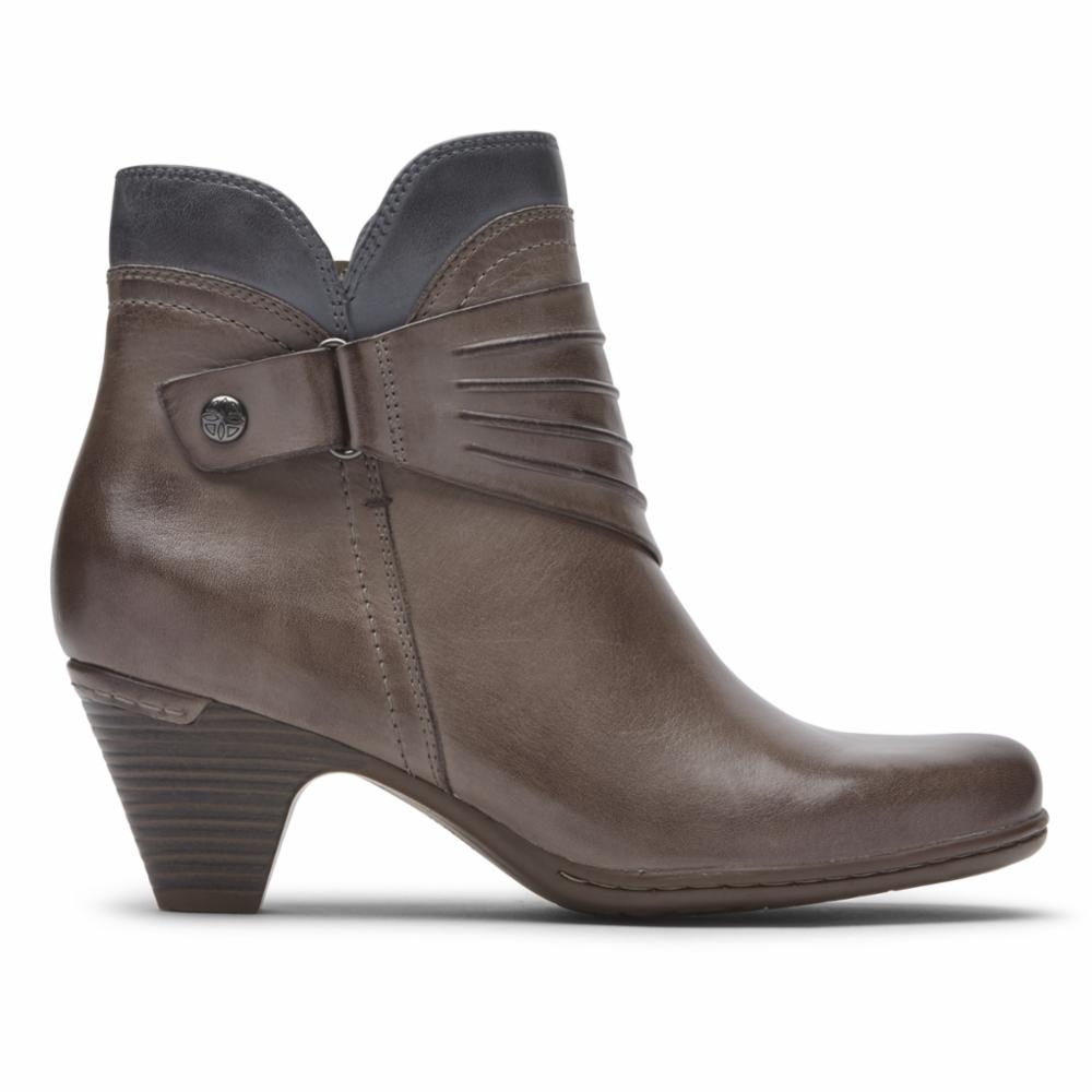 Cobb Hill ADALINE BOOT GREY LEATHER