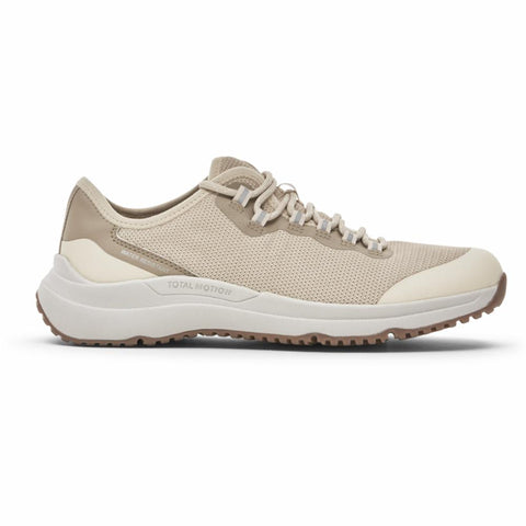 Rockport Women TOTAL MOTION TRAIL W SPT LACE TAUPE ECO WR