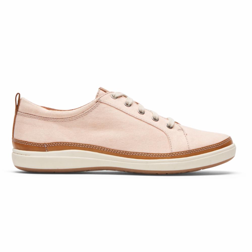 Cobb Hill BAILEE SNEAKER TAUPE CANVAS ECO WR
