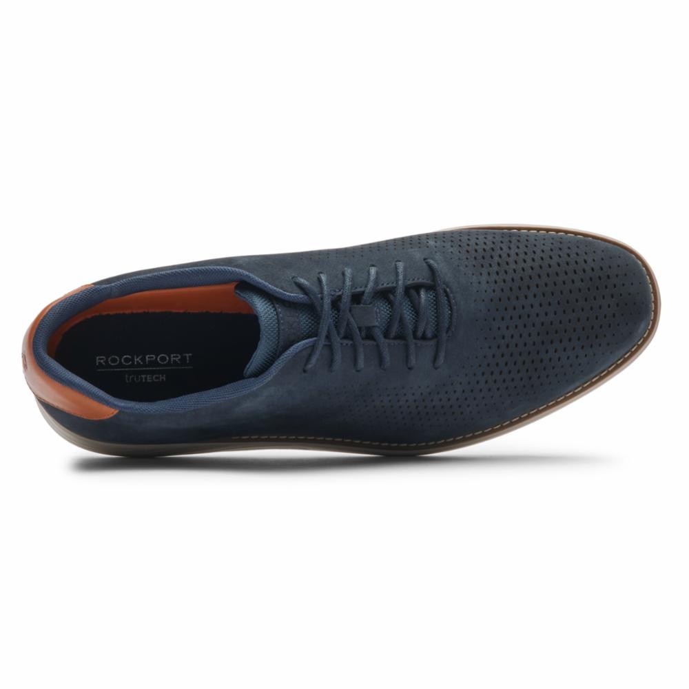 rockport garett mesh lace up