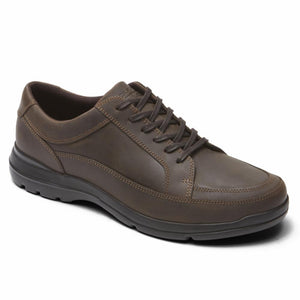 Rockport Men CITY PLAY TWO LACE TO TOE DARK BROWN