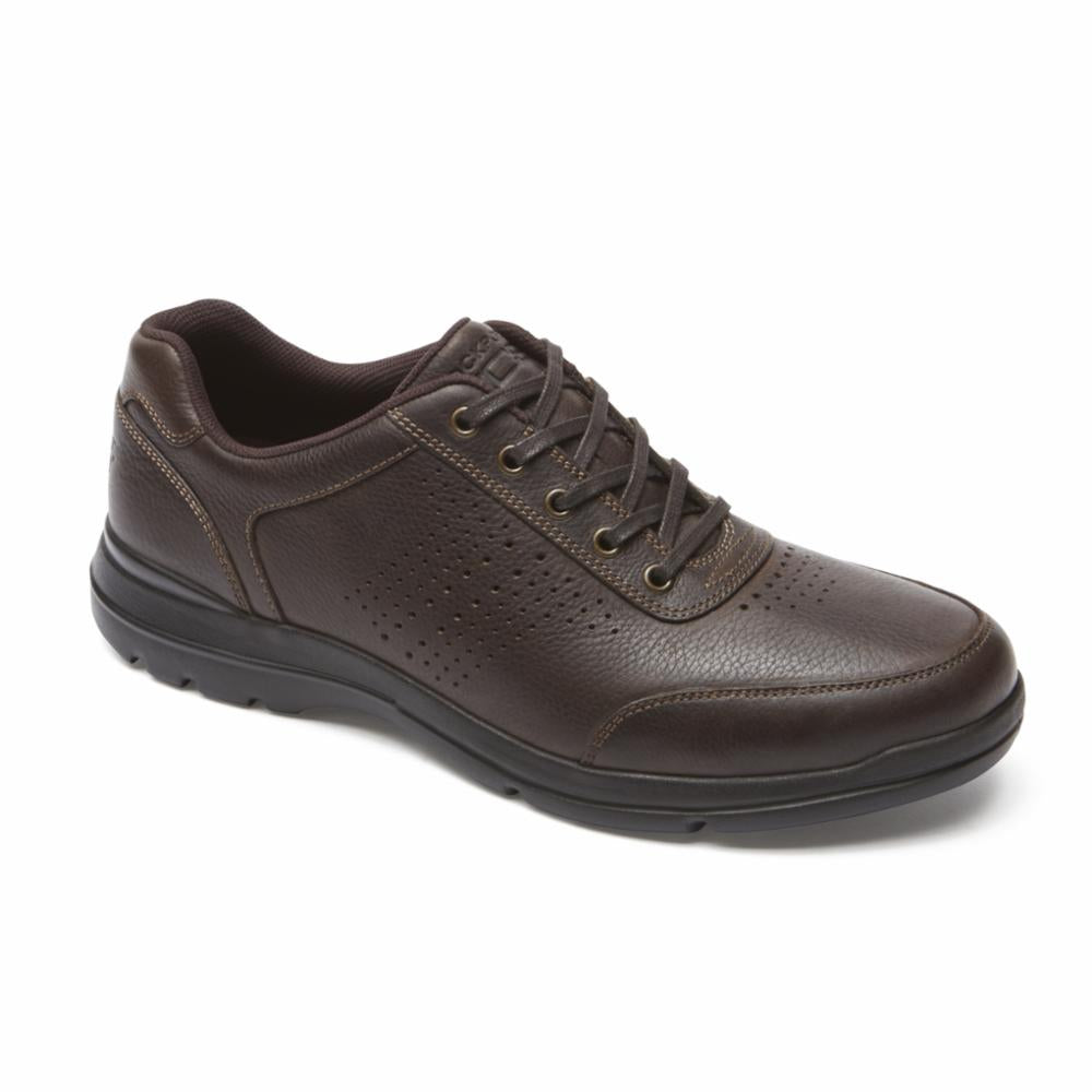 Rockport Men CITY PLAY TWO PERF UBAL BROWN – Rockport Canada