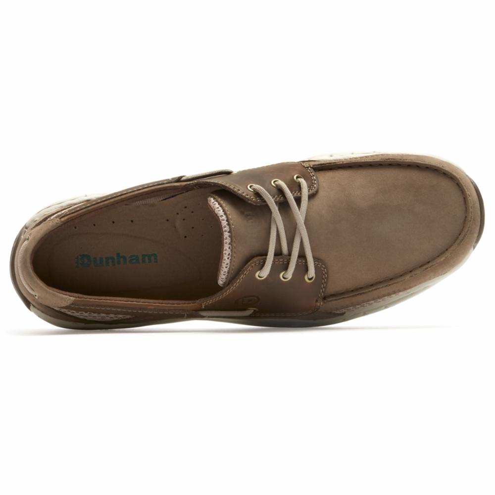 Dunham WATERFORD CAPTAIN BOAT SHOE TAUPE