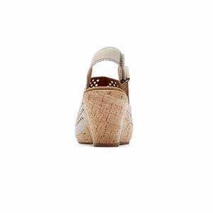 Rockport Women BRIAH PERF SLING TAUPE/LEATHER